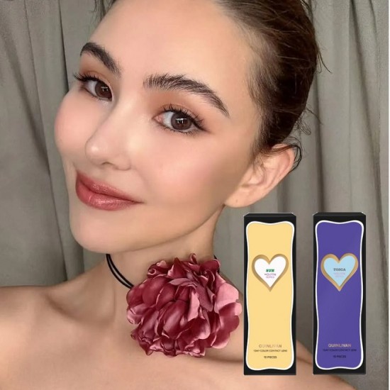 QUINLIVAN〈Maison〉彩色日拋隱形眼鏡【10片裝】5盒送1盒共6盒