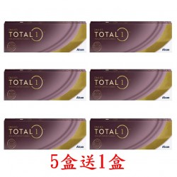 愛爾康〈全涵氧〉日拋隱形眼鏡【30片裝】5盒送1盒共6盒