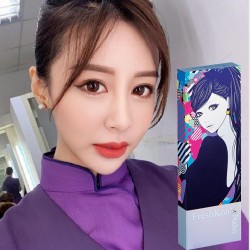 菲士康〈插畫〉彩色日拋隱形眼鏡【10片裝】5盒送1盒共6盒