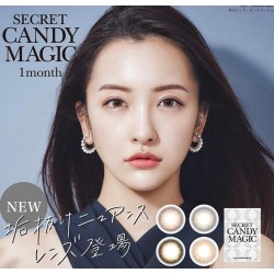 CandyMagic〈Secret系列〉彩色月拋隱形眼鏡【1片裝】2盒
