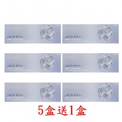 愛能視〈水涵亮〉矽水膠日拋隱形眼鏡【30片裝】5盒送1盒共6盒(加贈售服30片裝)
