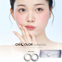 Karacon CHICOLOR〈FIXED〉卡拉瞳日彩55%拋隱形眼鏡【10片裝】5盒送1盒共6盒